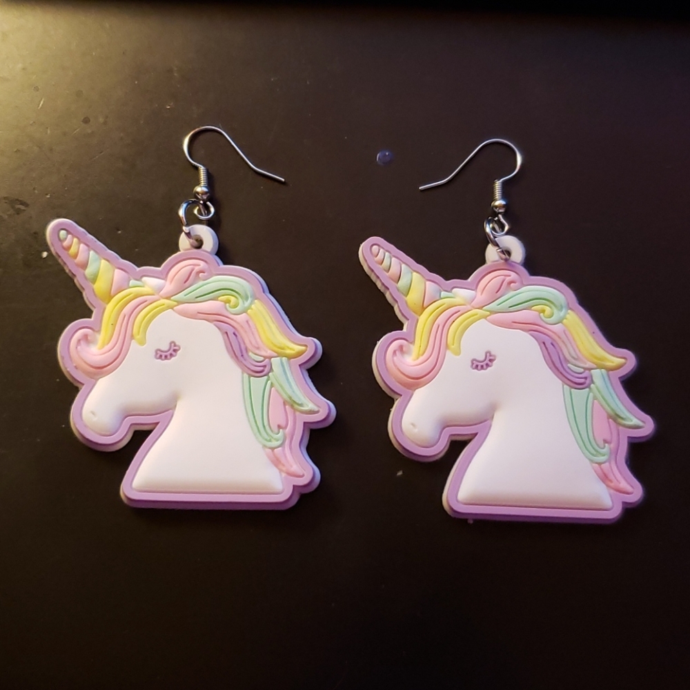 Adorable Pastel Unicorn Earrings